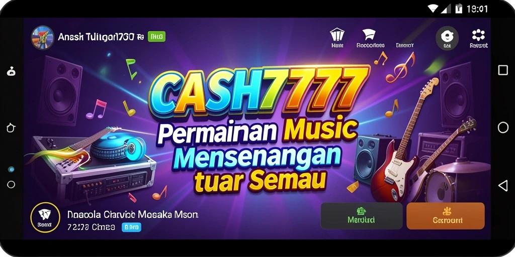 Tampilan gameplay menarik dan interaktif dari CASH777.