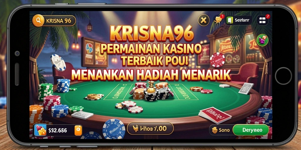 Screenshot gameplay KRISNA96 menunjukkan momen seru dalam permainan Kasino.