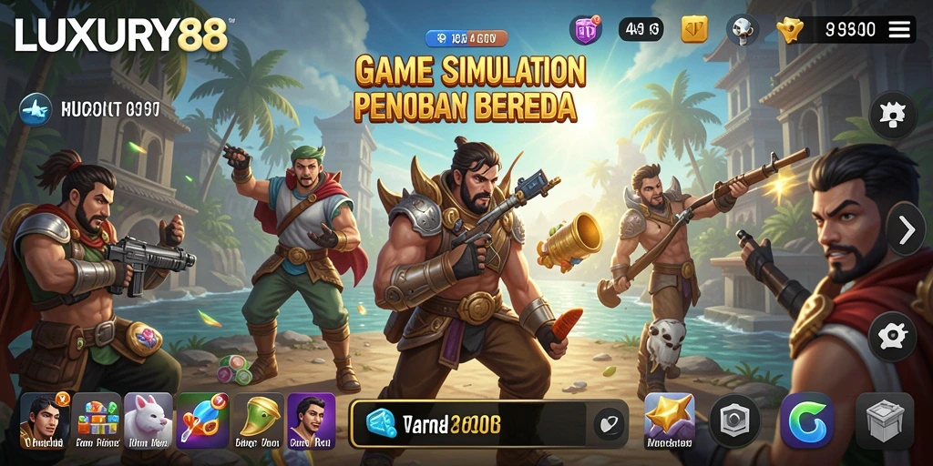 Gameplay LUXURY88 yang menarik dan menawan.
