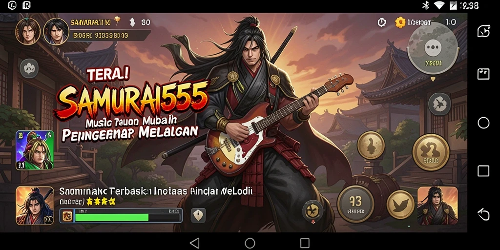 Tampilan gameplay SAMURAI555 yang seru dan interaktif.